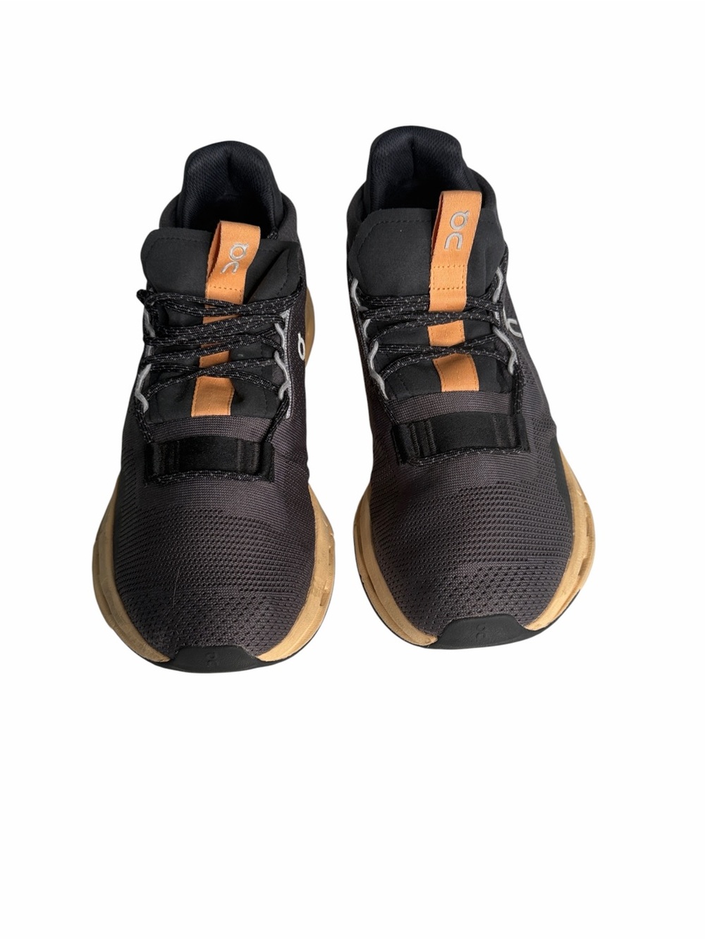 On Running Cloudnova Eclipse Savannah Sneakers Black Tan 26.98491 Womens 9.5 - Picture 1 of 8
